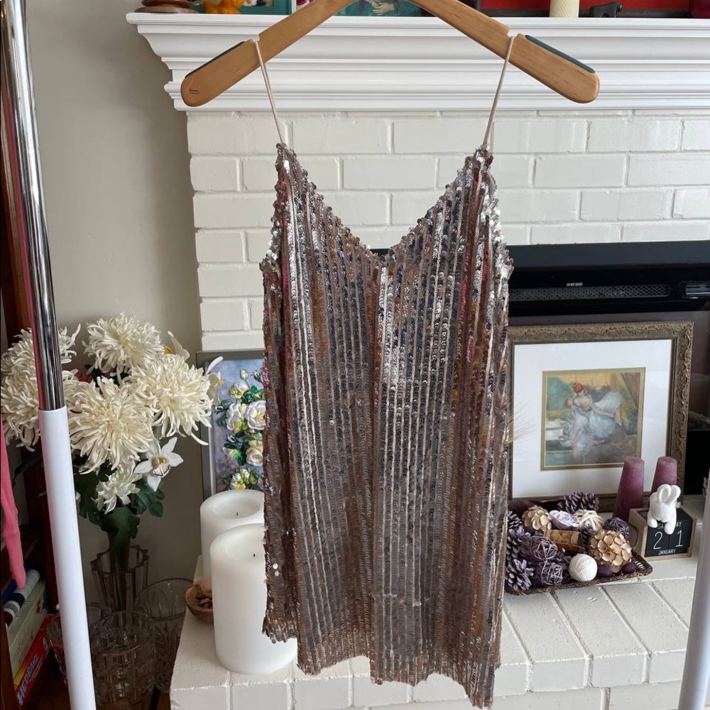 Princess Polly Sequin Mini Dress